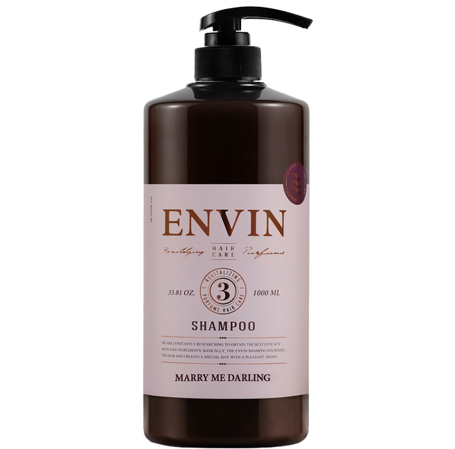 ENVIN 弱酸性香水洗髮精 Marry Me Darling, 1L, 1瓶