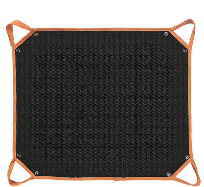 Chill Outdoor ISE 多功能防火布, 黑色橘邊, 1層, 1個
