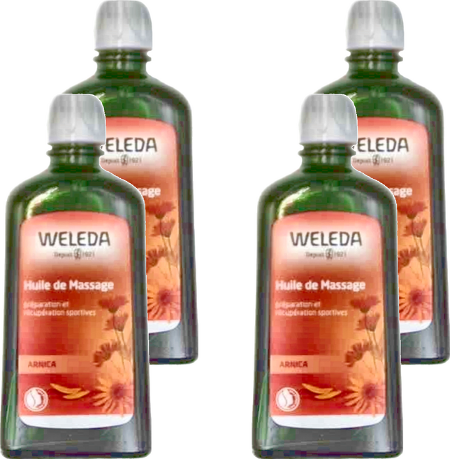 WELEDA 薇蕾德 山金車舒活按摩油, 200ml, 4瓶