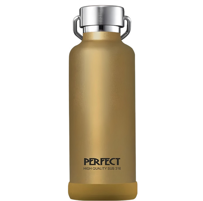 PLUS PERFECT 理想 極緻316真空保溫杯, 香檳金, 280ml, 1個
