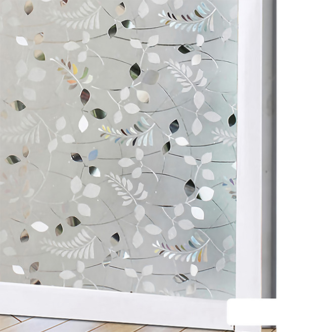 半島良品 抗UV防曬靜電貼窗貼, 含羞草