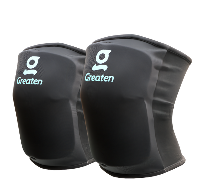Greaten 極騰 多用途兒童護膝, 黑色, 1雙