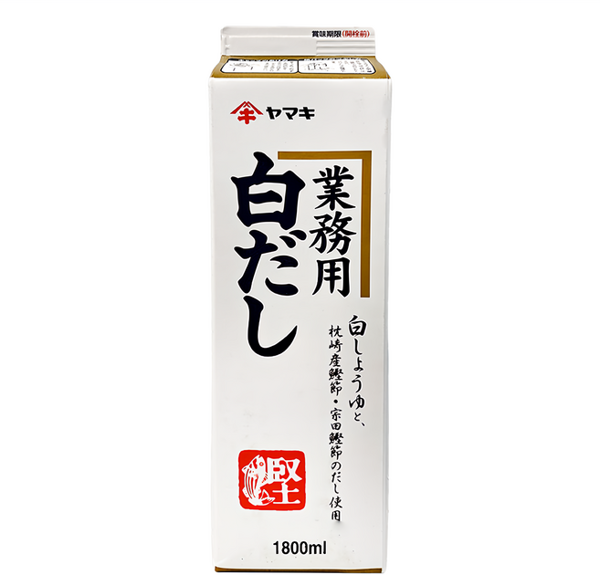 Yamaki 雅媽吉 鰹魚淡色濃縮高湯, 1.8L, 1瓶