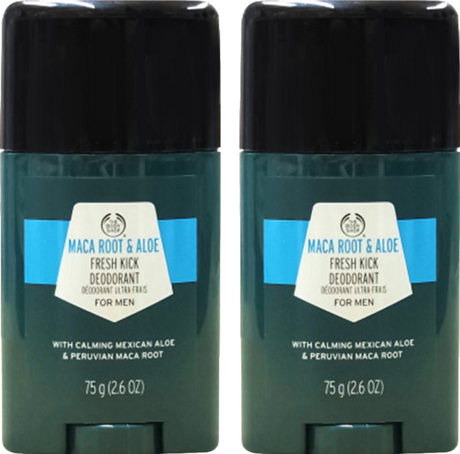 THE BODY SHOP 美體小舖 瑪卡根清爽體香膏, 75g, 2瓶
