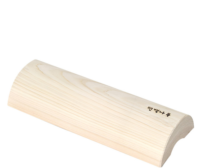 Ulim Pyunbaek 高級扁柏木頸枕 原木色