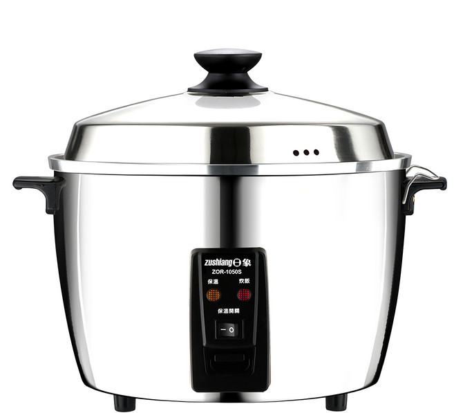 zushiang 日象 全不鏽鋼養生電鍋 10人份, ZOR-1050S