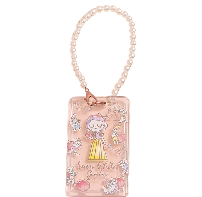 Disney Princesses 迪士尼公主 Disney 迪士尼 夢想公主質感壓克力票卡 BF081-6 10.3 x 6.5 x 繩 29cm, 白雪公主, 1個