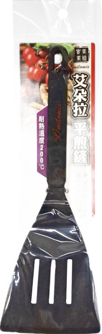 milomix 美樂美事 艾朵拉 平煎鏟, 1支, 黑色