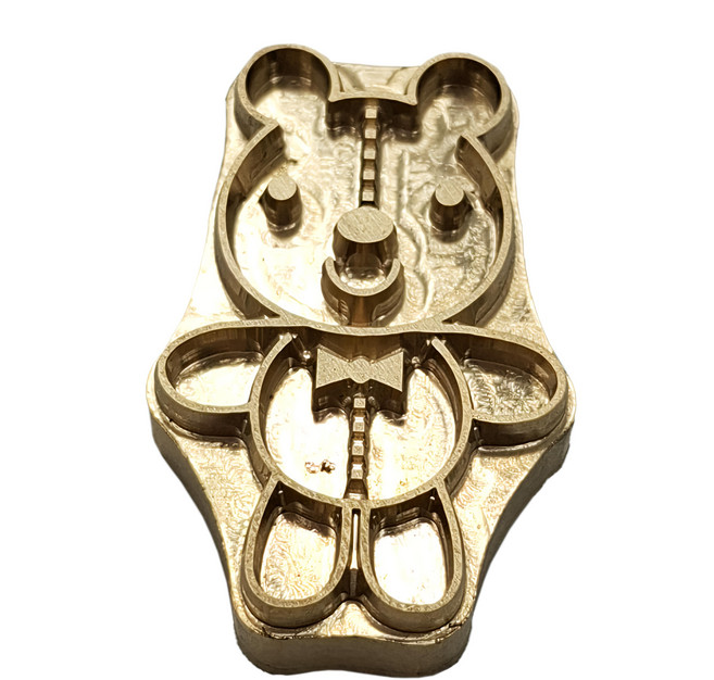 Betty's 焙蒂絲 烙印銅模 RP1523 4 x 2.7m, 小熊玩偶 銅色, 1個