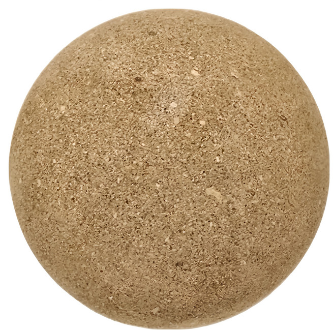 NICOFUN 愛定做 天然軟木瑜珈球 按摩球 FYS22BA5001 直徑5cm 25g, 天然軟木色, 1個