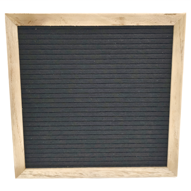 字母留言板 黑色 589g, 木頭 + 塑膠