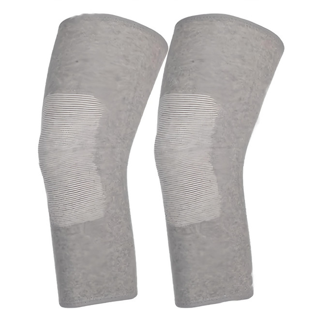 A-ZEAL-高效能石墨烯加壓護膝 灰色, 1雙