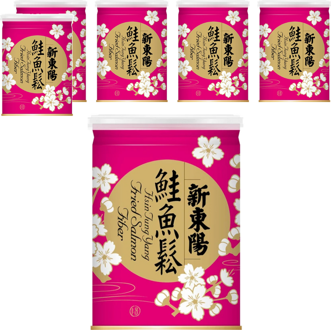 新東陽 鮭魚鬆, 180g, 6罐