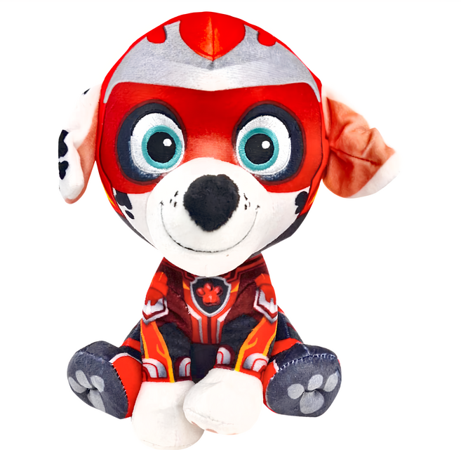 SPIN MASTER PAW PATROL 汪汪隊立大功 超級大電影系列 絨毛玩偶 7吋 3歲以上, 毛毛 紅色, 1個