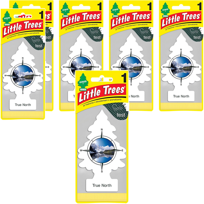 Little Trees 小樹香片 香氛卡, 雪域, 7g, 6片