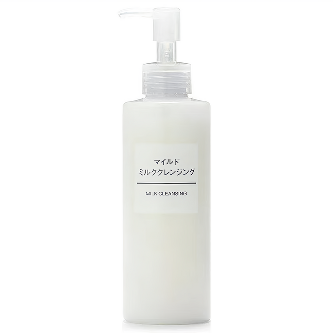 MUJI 無印良品 台灣公司貨 溫和卸妝乳, 200ml, 1瓶