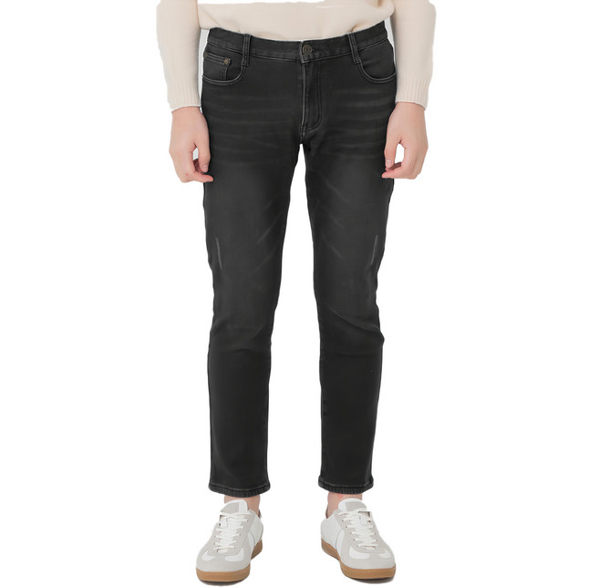 CARET 男款刷毛高彈力牛仔褲