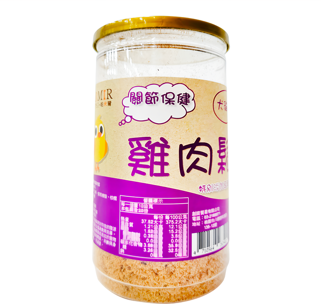 PARMIR 帕米爾 台灣公司貨 關節保健 雞肉鬆 犬貓用, 雞肉, 200g, 1罐