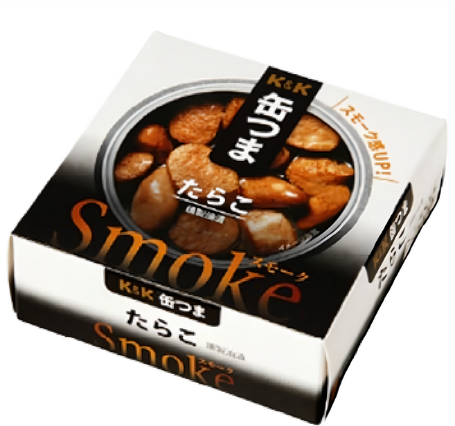 K&K 煙燻明太子, 50g, 1罐