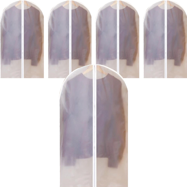 衣物防塵收納袋, 5個裝, 1組