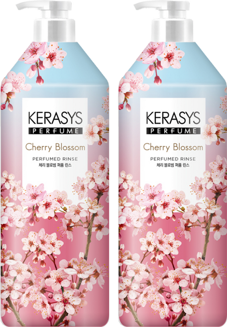 KERASYS 可瑞絲 香氛潤髮乳, 1L, 2瓶