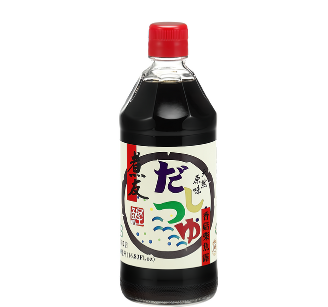 KOKUMORI 穀盛 煮友 香菇柴魚露, 500ml, 1瓶