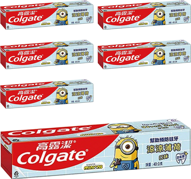 Colgate 高露潔 兒童牙膏 凝露, 40g, 6條