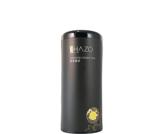 HAZO 茉莉綠茶 Jasmine Green Tea, 100g, 1罐, 1罐