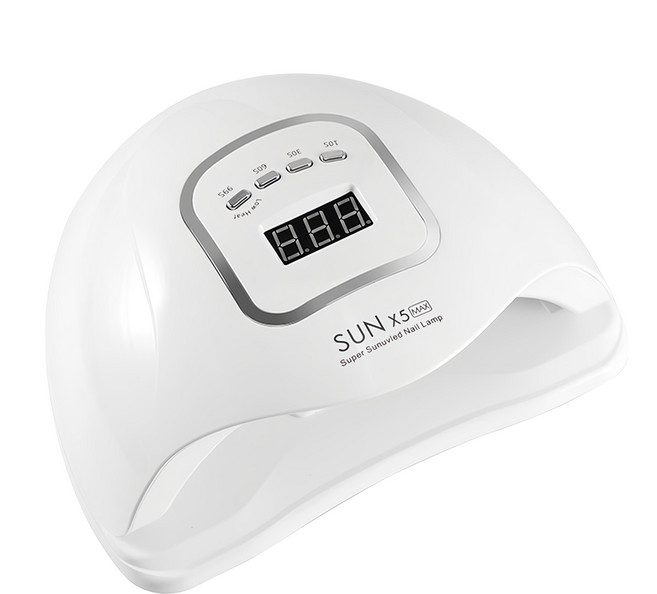 SUN X5 MAX高階款智能感應美甲光療機 150W大功率快速烘乾, 1個, 白色