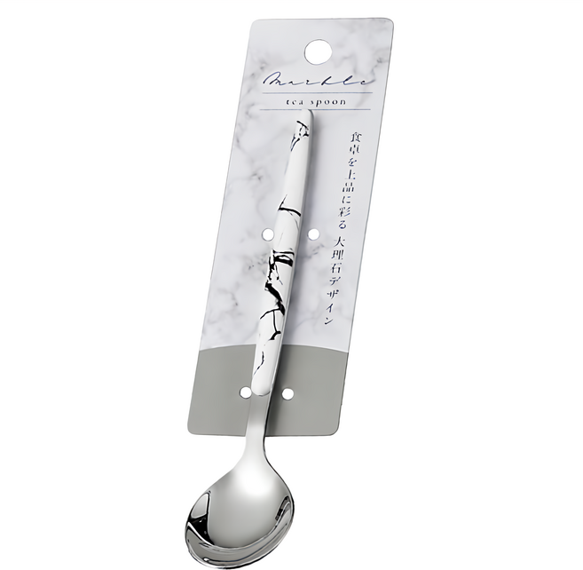 日本 echo 金屬 湯匙, 大理石, 1支