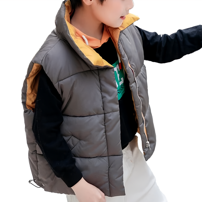 愛北鼻 兒童加厚羽絨背心 90~100cm