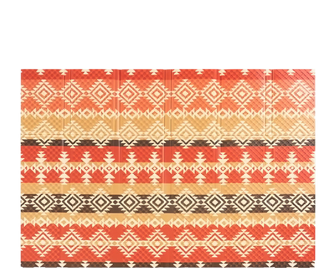 comet 折疊式露營墊, 橘色+黃色