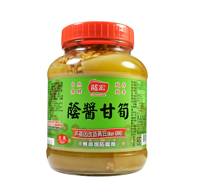 龍宏 蔭醬甘筍, 850g, 1罐