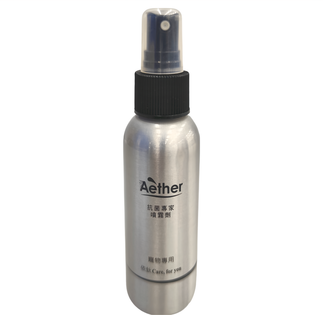 Aether 依鈦抗菌專家 寵物專用噴霧劑, 1瓶, 100ml