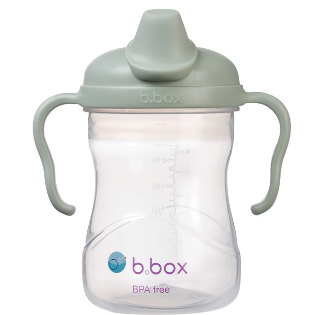b.box 鴨嘴杯, 莫蘭迪綠, 240ml, 1個