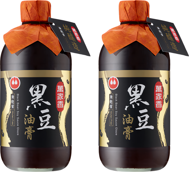 萬家香 黑豆油膏, 510g, 2瓶