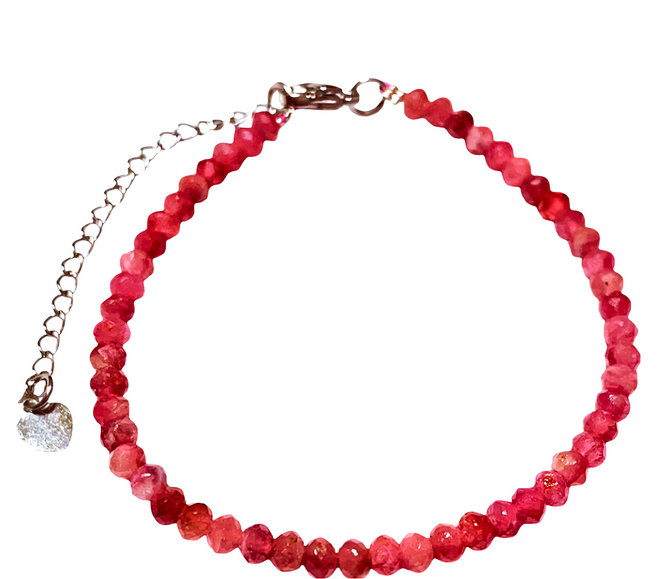 紅碧璽手鍊 16cm