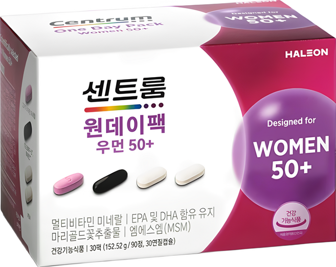 센트룸 원데이팩 우먼50+, 30회분, 1개