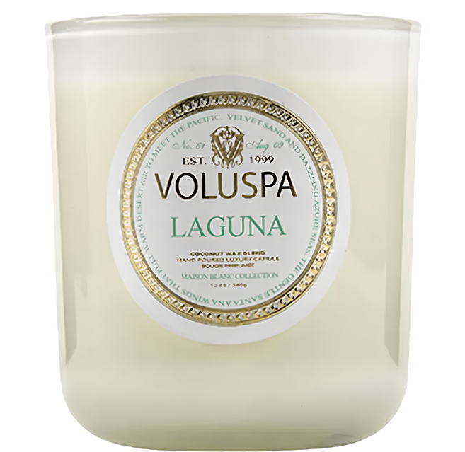 VOLUSPA 木菸草花 3芯錫蠟燭 340g(12oz), 340g, 1個