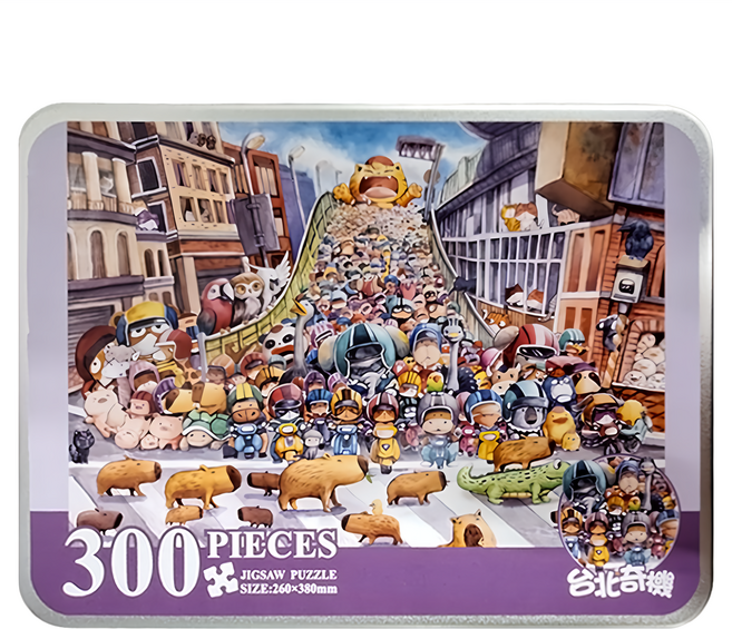 TAIWANG 台旺文創 台北奇機 拼圖 8歲以上, 300片, Multicolor, 1盒