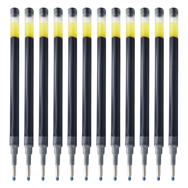 PILOT 百樂 中性筆芯 0.5mm BLS-G2-5 12支, 黑色, 1盒