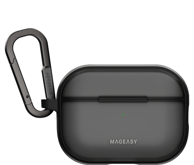 MAGEASY Roam 城市漫遊霧透耳機保護殼, 4895241131486, 霧透黑, 1個