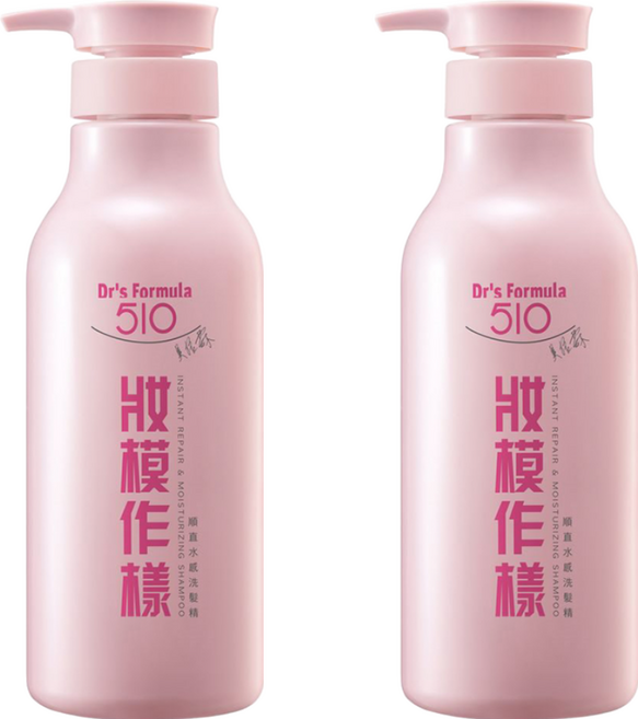 台塑生醫 Dr’s Formula 妝模作樣洗髮精 順直水感, 600g, 2瓶