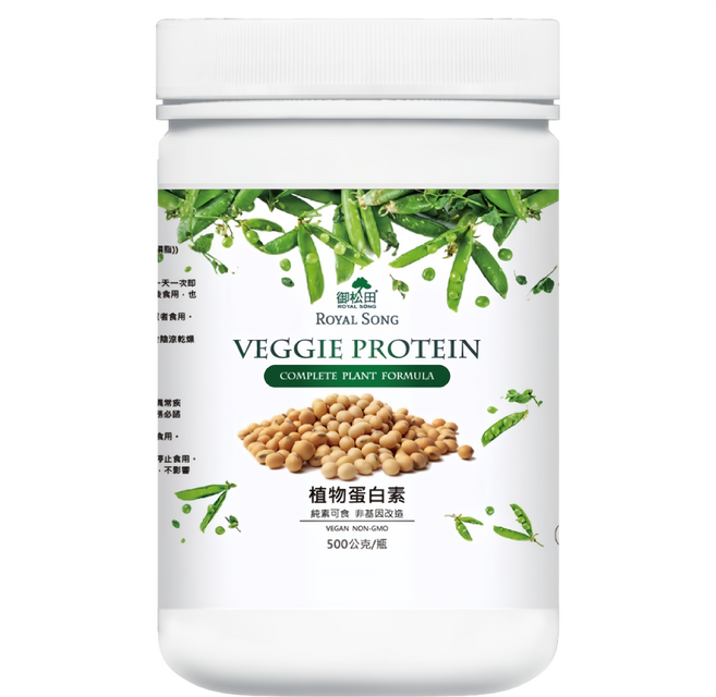 ROYAL SONG 御松田 植物蛋白素 無糖, 1個, 500g