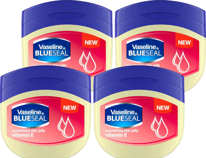 Vaseline 凡士林 潤膚膏 維他命E, 50ml, 4罐