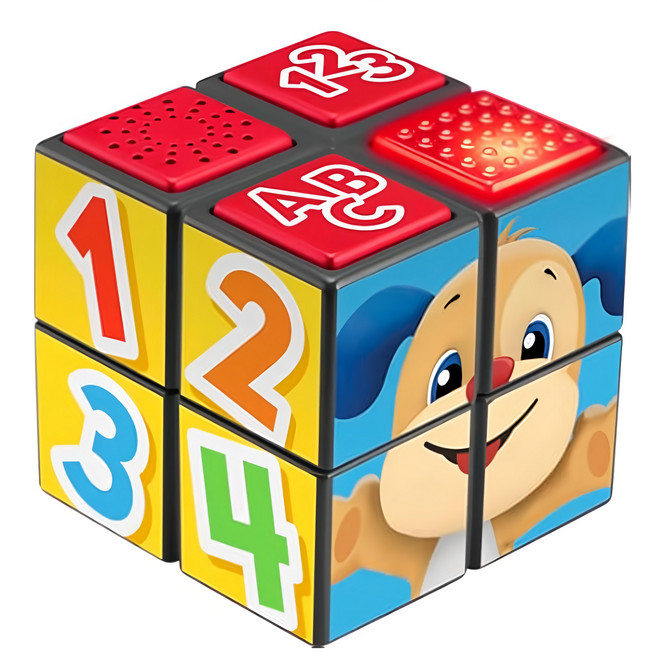 Fisher-Price 費雪 小狗活動魔術方塊 9-36個月適用, 1個