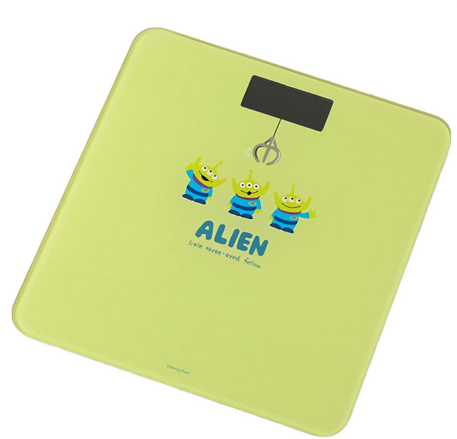norns 電子體重計, 迪士尼 三眼怪 黃色, 1台, N-SC01