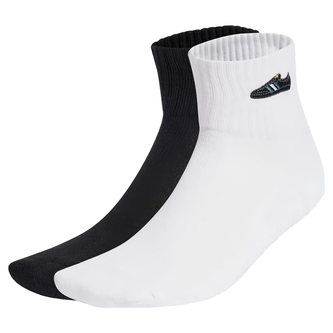 adidas 愛迪達 SAMBA ANKLE 2PP 運動襪 2入