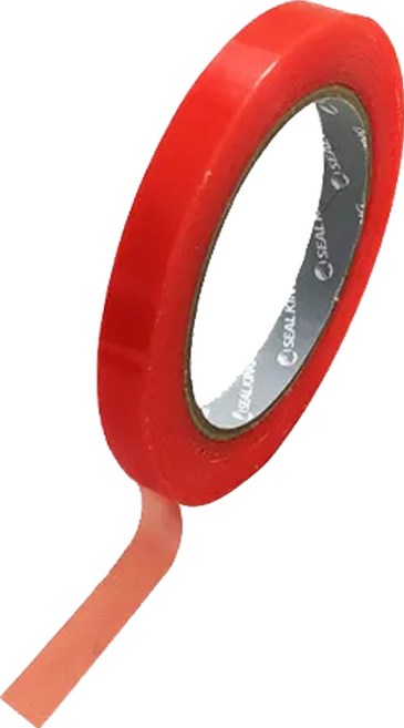 ESTAPE 王佳 超黏紅魔鬼透明雙面膠帶 強力黏著 高黏度固定 多用途, 1個