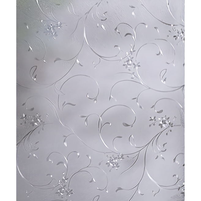 半島良品 抗UV防曬靜電貼/窗貼 4捲, 鐵線花